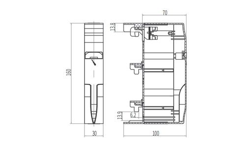 Connection module l1